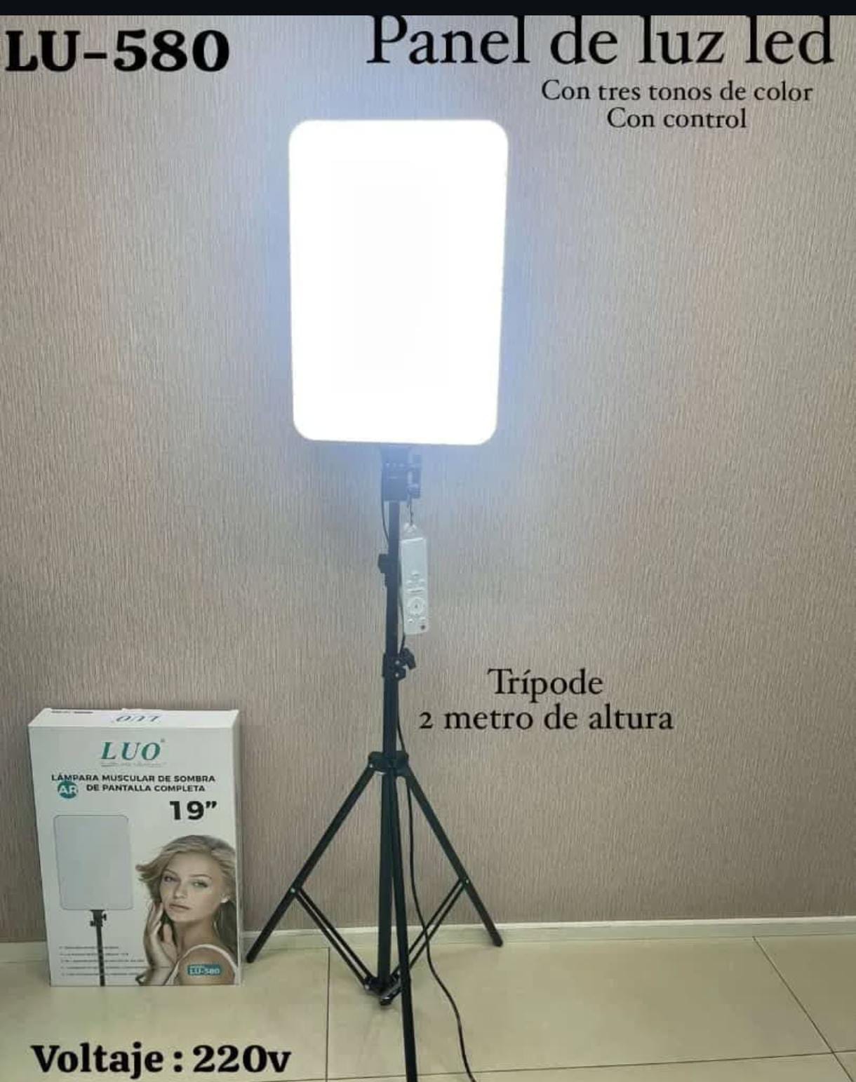 Panel de luz LUO 19